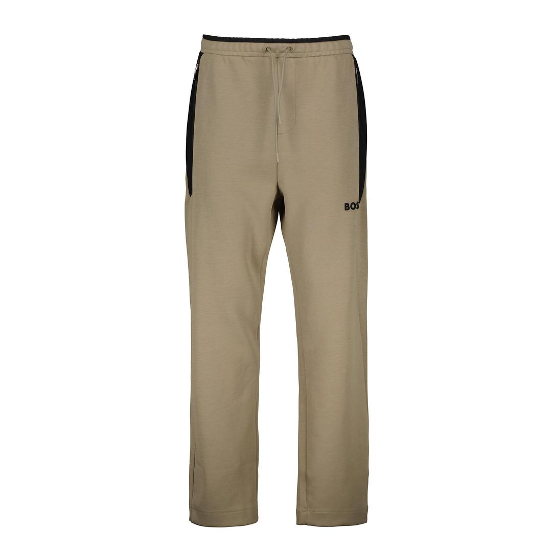 SET BOSS BEIGE CON NEGRO