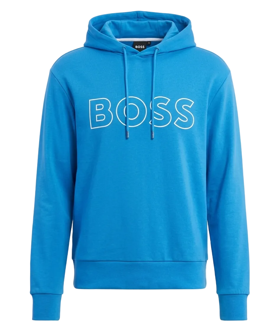 SUÉTER BOSS AZUL CON BLANCO
