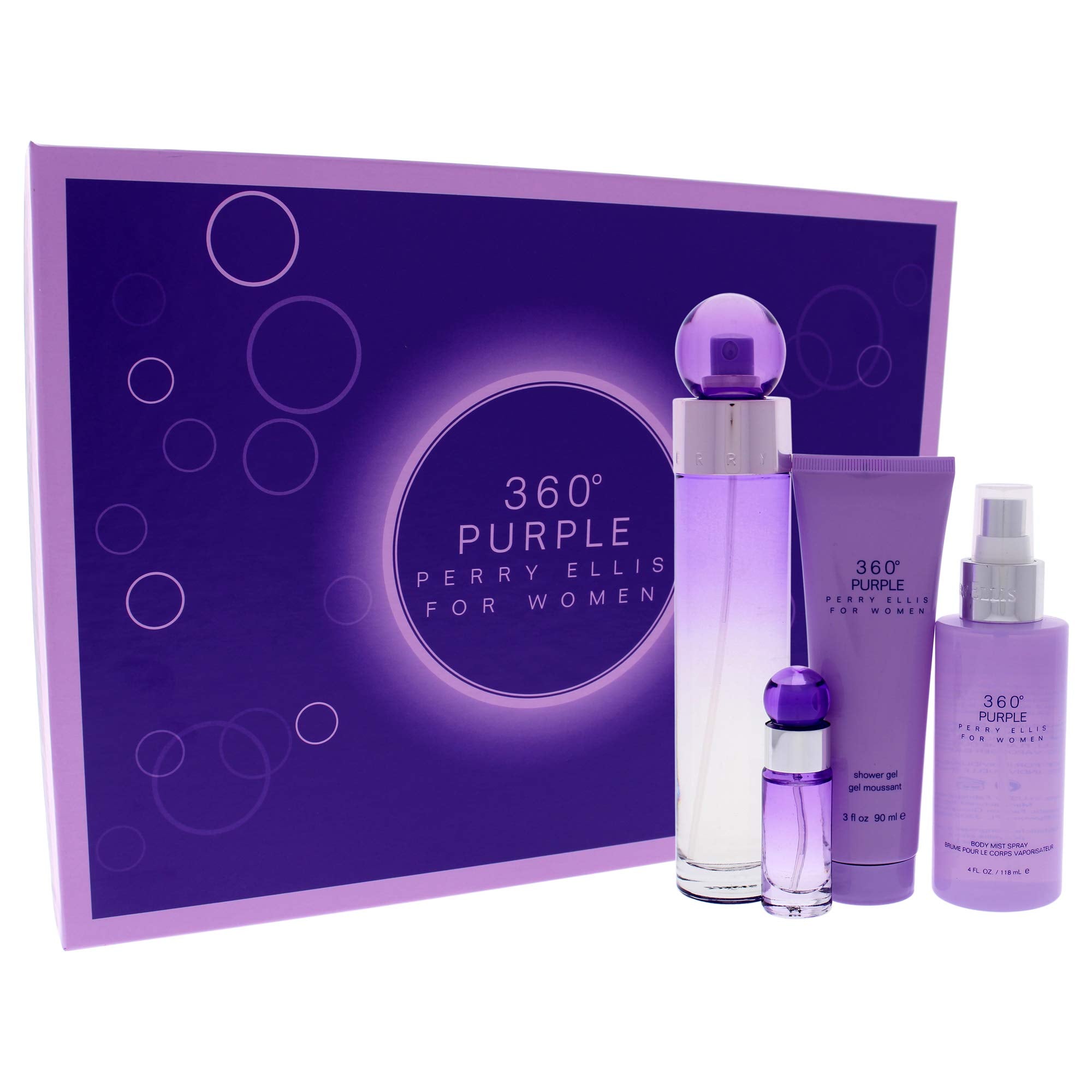 SET 360 PURPLE 3.4 4PZA EDP W