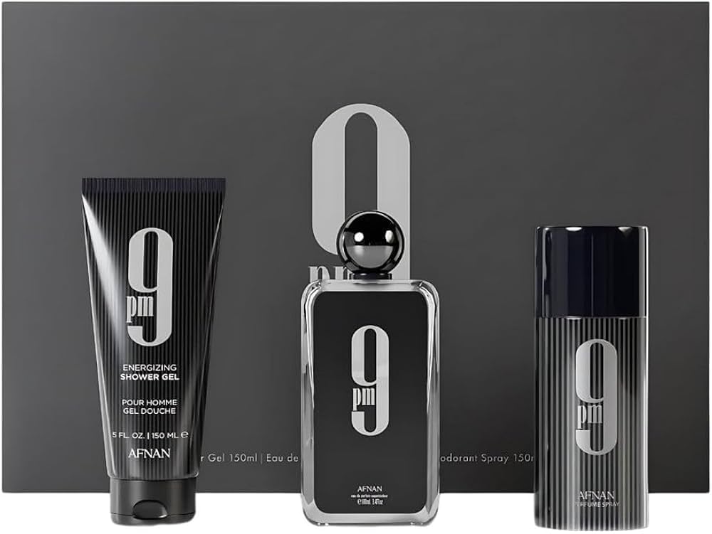 SET 9 PM BLACK 3 PCS M