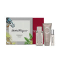 SET SALVATORE BRITH  LEATHER EDT 3.4 3PC