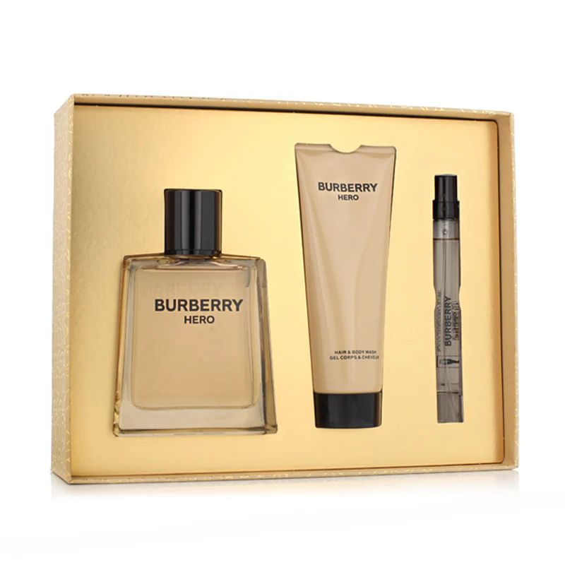 SET BURBERRY HERO 3.3 3PCS EDT M