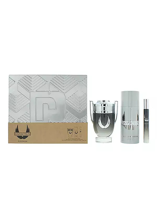 SET INVICTUS PLATINUM  3.4 3P EDP M