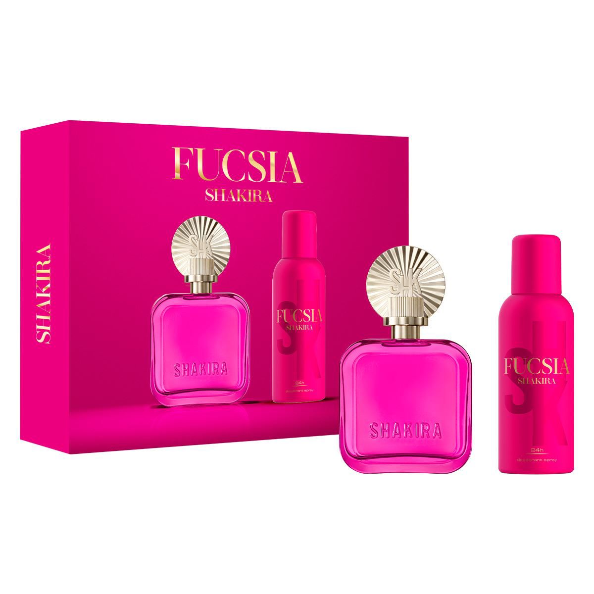 SET SHAKIRA FUCSIA 2P 2.7 EDP W