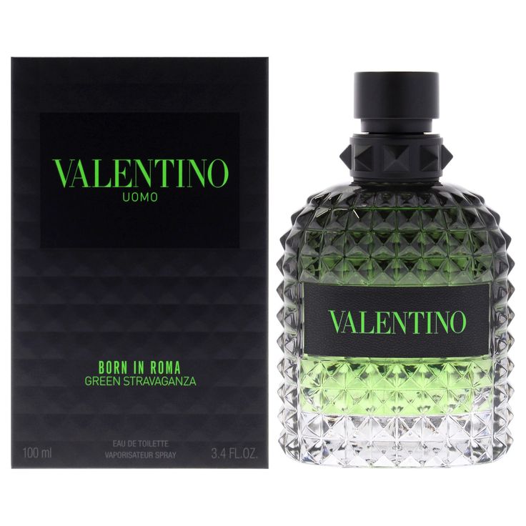 VALENTINO BORN IN ROMA UOMO GREEN STRAVAGANZA