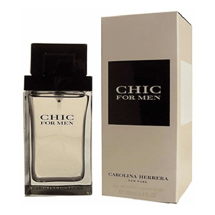 CAROLINA HERRERA CHIC FOR MEN 3.4 EDT M