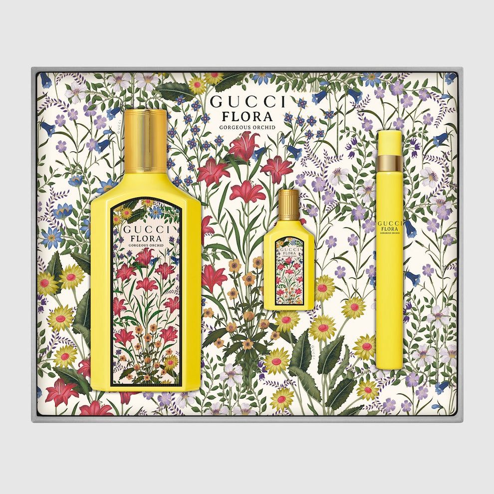 SET GUCCI FLORA GORGEOUS ORCHID