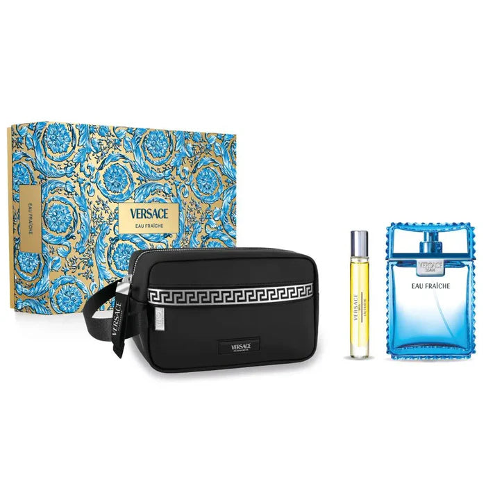 SET VERSACE EAU FRAICHE 3 PIEZAS 3.4 M